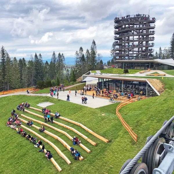 Baumwipfelpfad Bachledka Slowakei