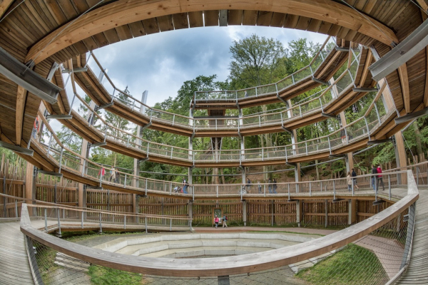 Baumwipfelpfad im Naturerbe Zentrum Rügen