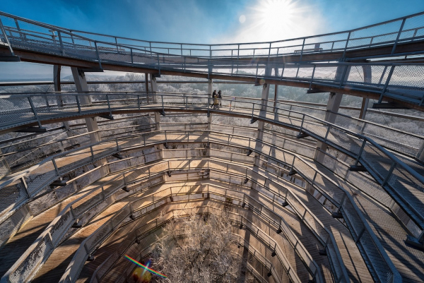Baumwipfelpfad im Naturerbe Zentrum Rügen
