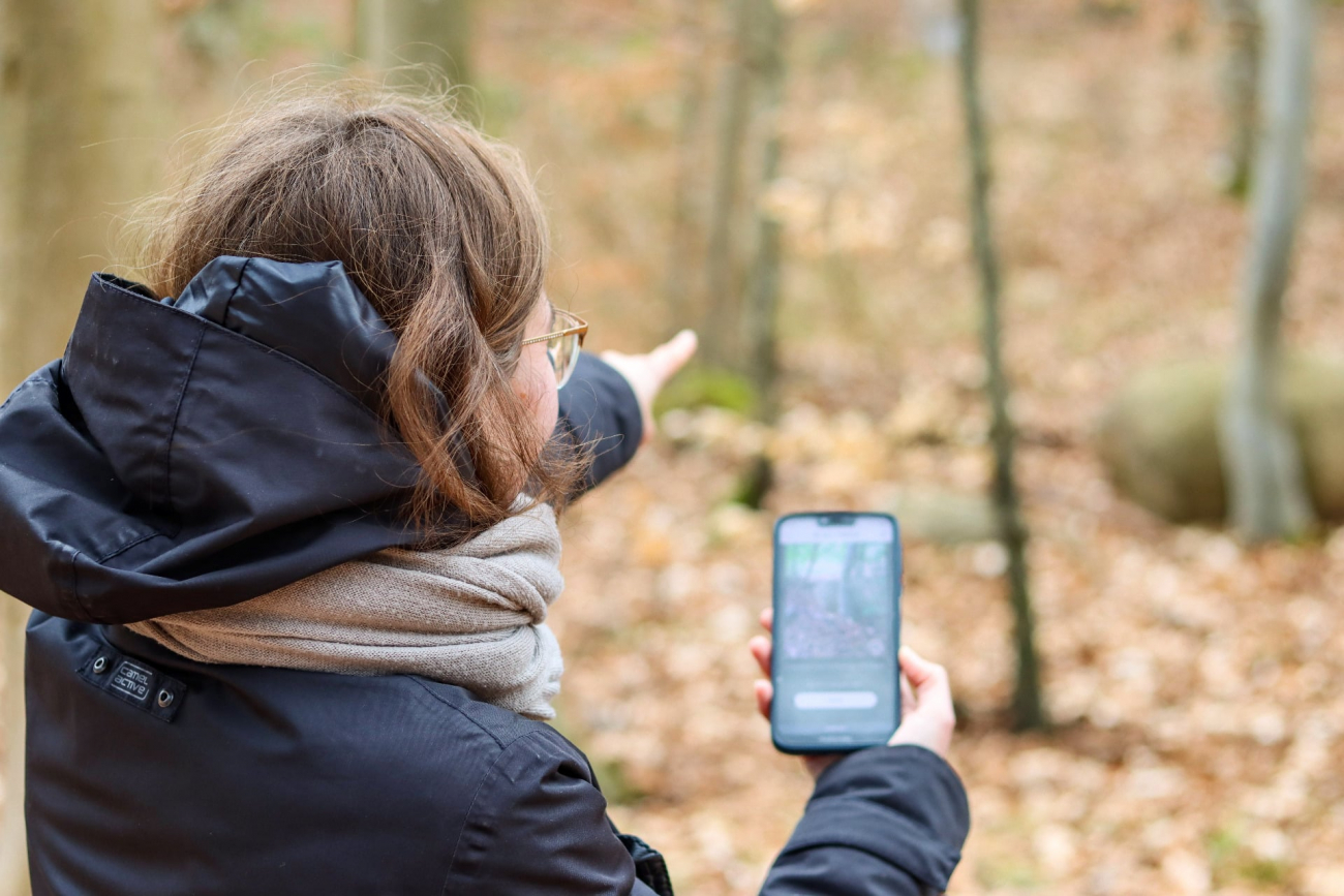 Geocaching - Schnitzeljagd im Wald
